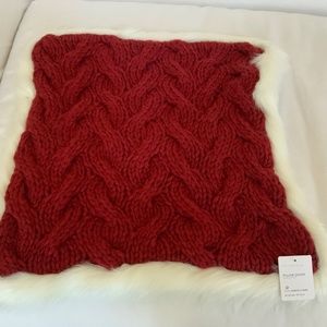 Pottery Barn button knit pillow covers